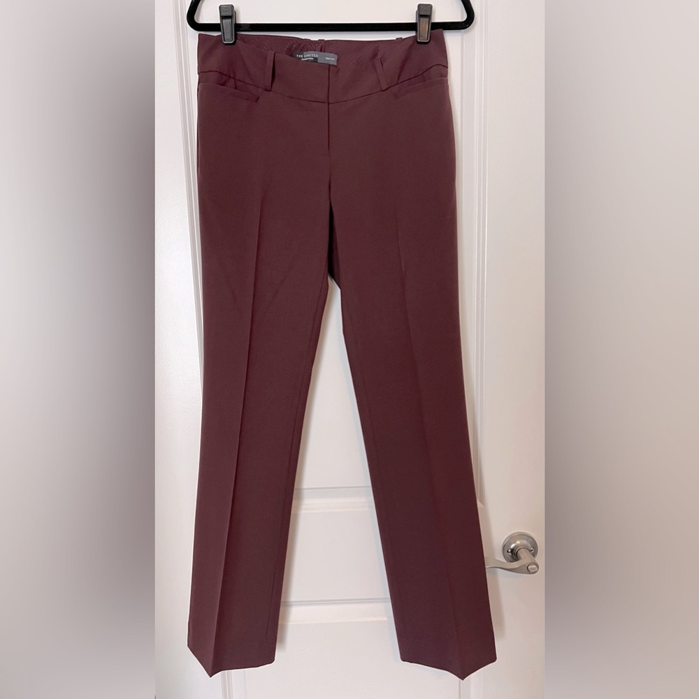 The Limited Drew Fit Maroon Pants Sz 6R
